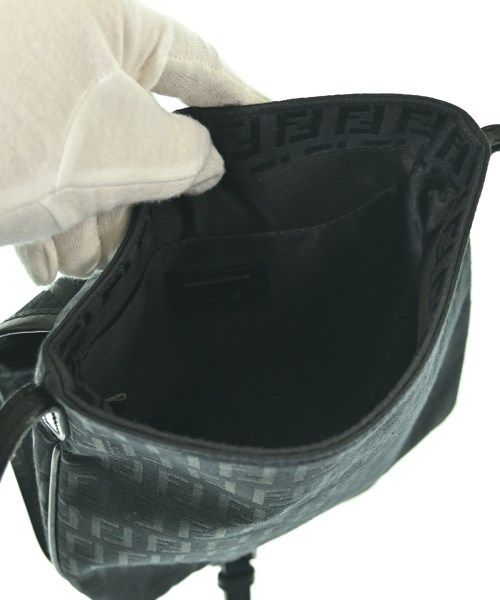 Fendi Zucchino Pattern Shoulder Bag — view 4