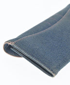Dior Denim Saddle Long Flap Wallet Coin Purse — view 8