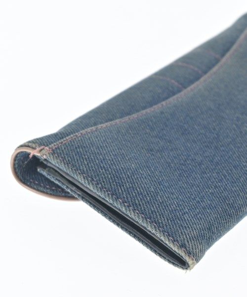 Dior Denim Saddle Long Flap Wallet Coin Purse — view 8
