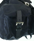 Prada Nylon Backpack Navy — view 8
