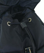 Prada Nylon Backpack Navy — view 6