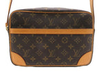 Louis Vuitton Trocadero 27 Monogram Shoulder Bag Canvas Brown