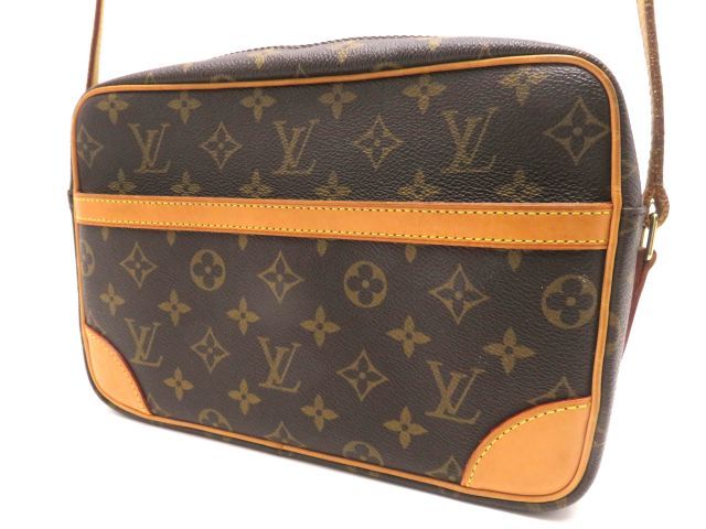 Louis Vuitton Trocadero 27 Monogram Shoulder Bag Canvas Brown — view 2