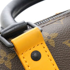 Louis Vuitton Keepall Bandouliere 25 Shoulder Bag Monogram Macassar Brown Boys' — view 5