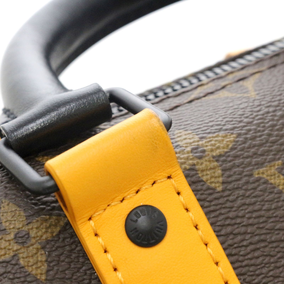 Louis Vuitton Keepall Bandouliere 25 Shoulder Bag Monogram Macassar Brown Boys' — view 5