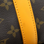 Louis Vuitton Keepall Bandouliere 25 Shoulder Bag Monogram Macassar Brown Boys' — view 8