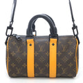 Louis Vuitton Keepall Bandouliere 25 Shoulder Bag Monogram Macassar Brown Boys'