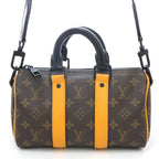 Louis Vuitton Keepall Bandouliere 25 Shoulder Bag Monogram Macassar Brown Boys'