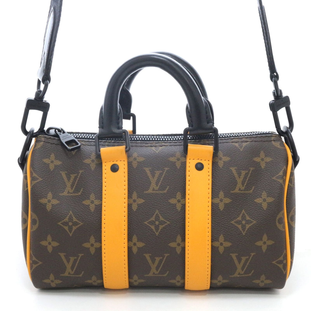 Louis Vuitton Keepall Bandouliere 25 Shoulder Bag Monogram Macassar Brown Boys'
