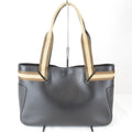 Gucci 002 Handbag Leather Black