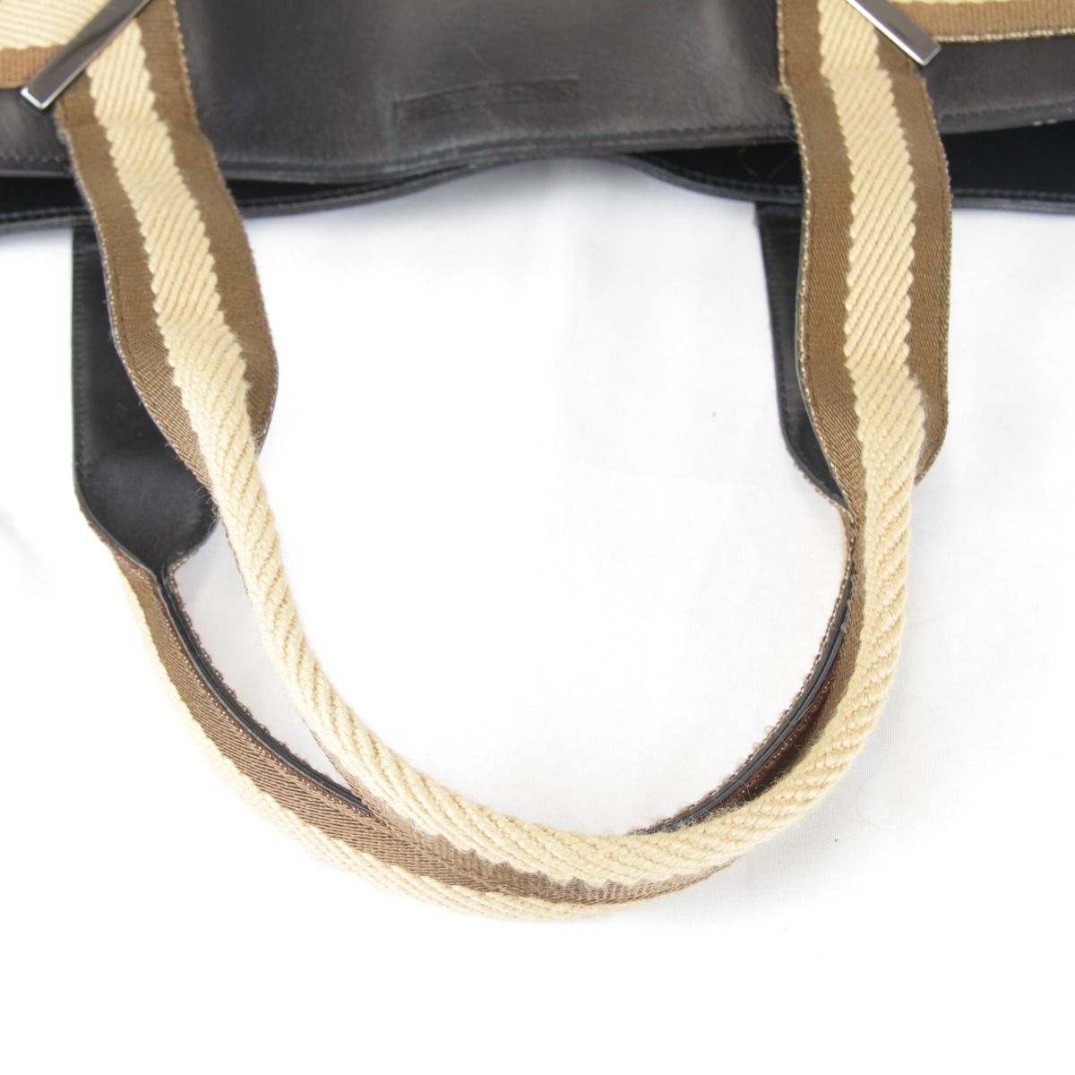 Gucci 002 Handbag Leather Black — view 8
