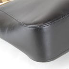 Gucci 002 Handbag Leather Black — view 6
