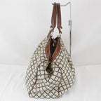 Gucci Diamante Sukey Handbag Canvas Leather — view 3