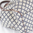 Gucci Diamante Sukey Handbag Canvas Leather — view 6