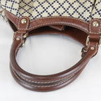 Gucci Diamante Sukey Handbag Canvas Leather — view 8