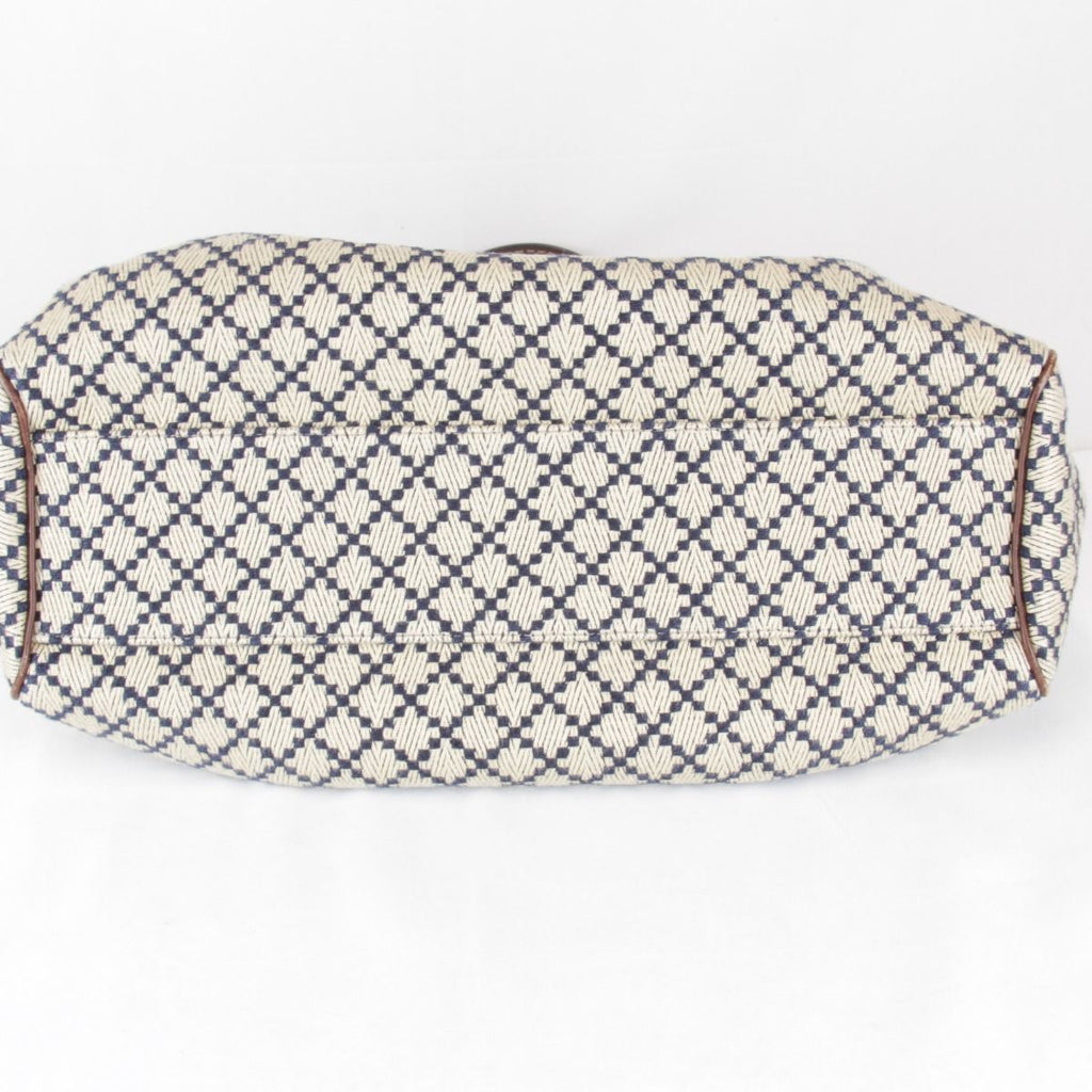 Gucci Diamante Sukey Handbag Canvas Leather — view 7