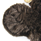 Gucci Ori Poodle Charm GG Supreme Canvas Brown Keychain — view 6