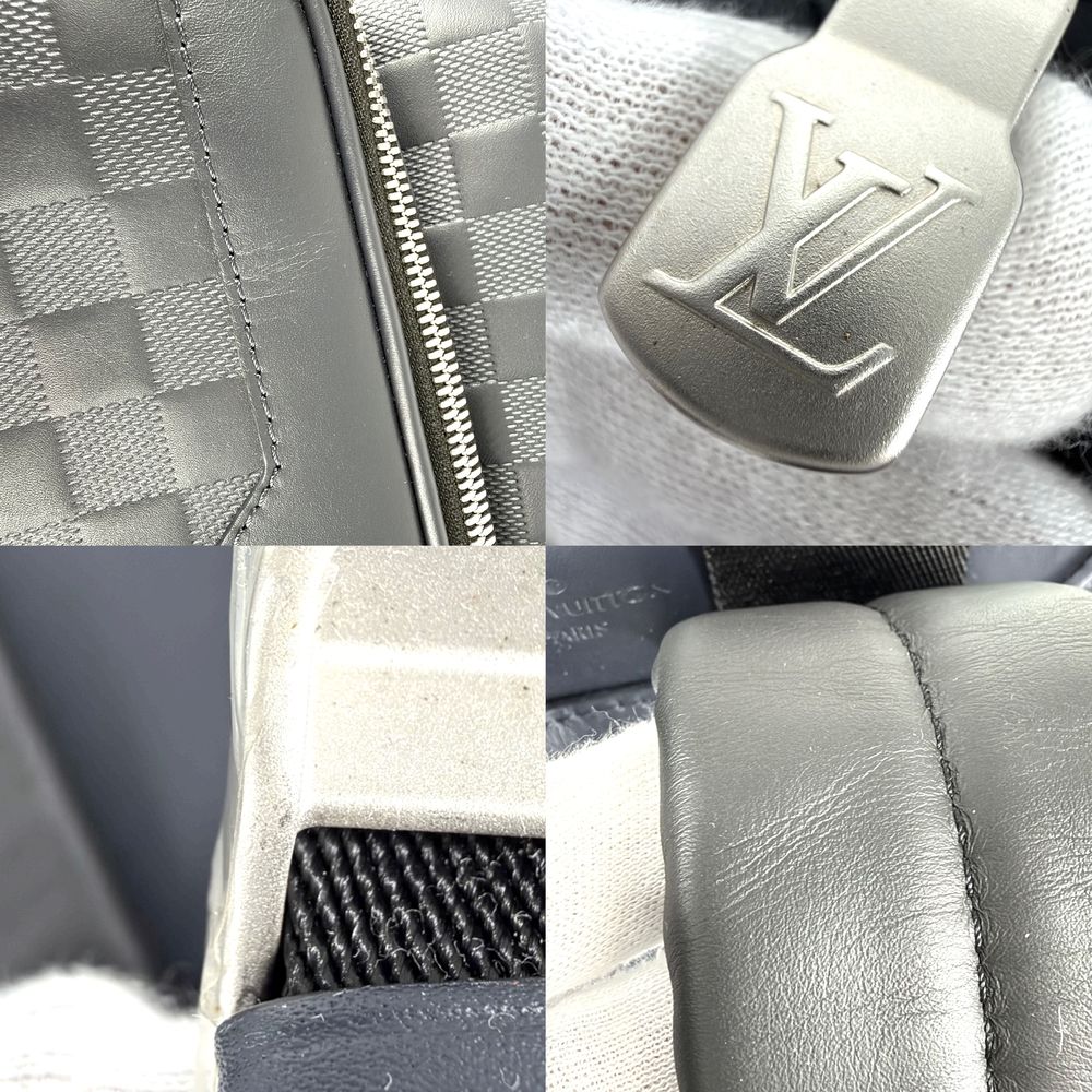 Louis Vuitton Backpack Damier Infini Navy Silver — view 6