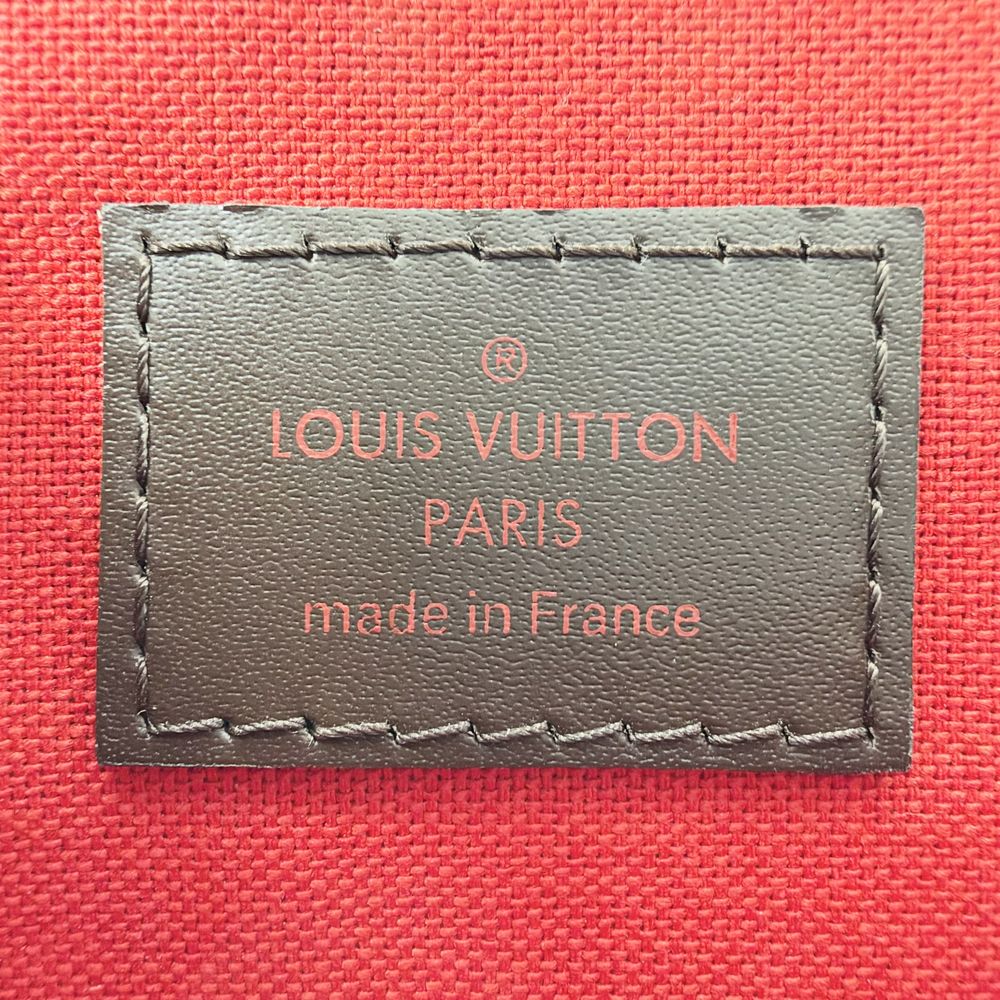 Louis Vuitton Handbag Verona PM Damier Canvas Brown Gold — view 5