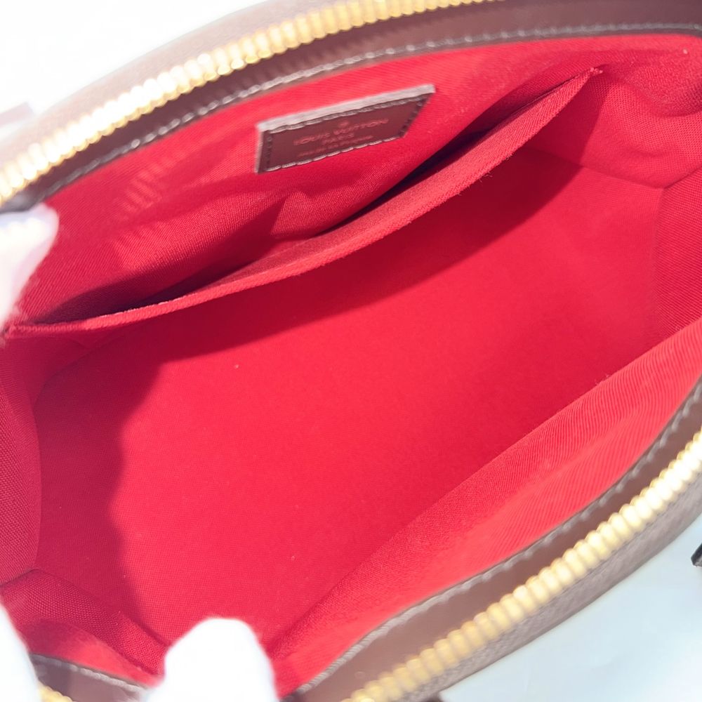 Louis Vuitton Handbag Verona PM Damier Canvas Brown Gold — view 4