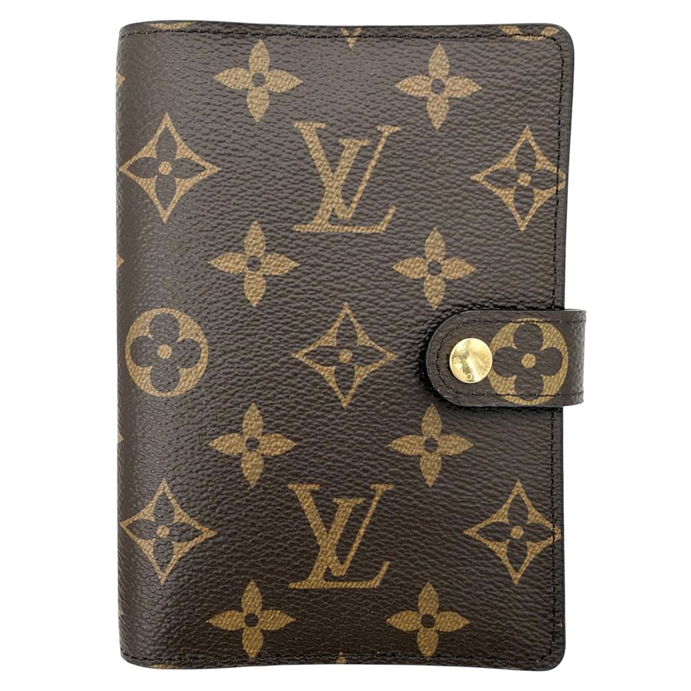 Louis Vuitton Agenda Cover Monogram PM Brown Gold