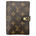 Louis Vuitton Agenda Cover Monogram PM Brown Gold
