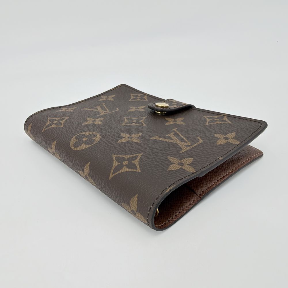 Louis Vuitton Agenda Cover Monogram PM Brown Gold — view 3
