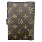 Louis Vuitton Agenda Cover Monogram PM Brown Gold — view 2
