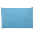 Hermes Card Case Calvi Coin Purse Business Leather Light Blue Silver