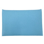 Hermes Card Case Calvi Coin Purse Business Leather Light Blue Silver — view 2