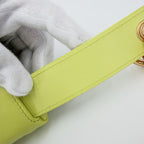 Bottega Veneta Shoulder Bag the Pouch Chain Leather Yellow Gold — view 6
