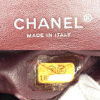 Chanel Shoulder Bag Quilted 30 Maxi Double Chain Flap Crossbody CC Logo — view 6