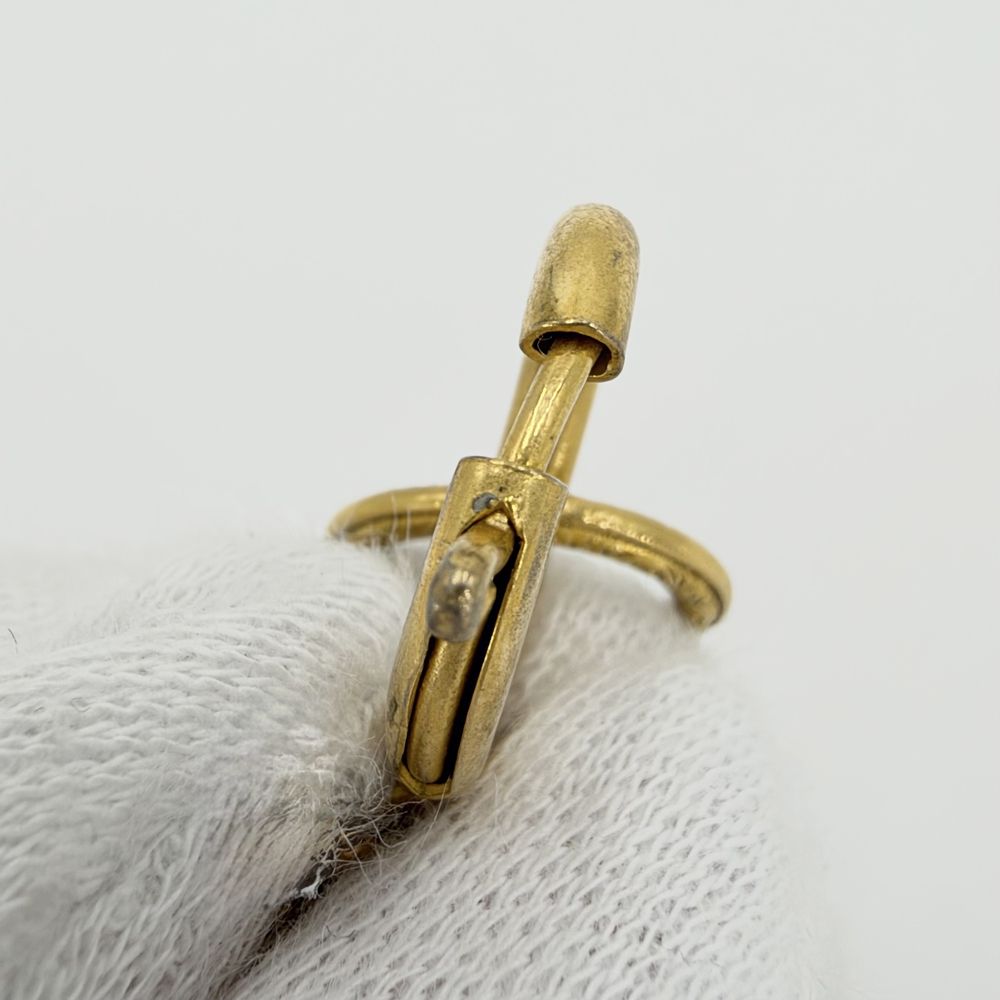 Chanel Necklace CC Logo Long Gold Plated — view 7
