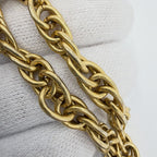 Chanel Necklace CC Logo Long Gold Plated — view 6