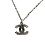 Chanel Necklace CC Logo Rhinestone — view 2