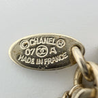 Chanel Necklace CC Logo Vintage Rhinestone 07A — view 4