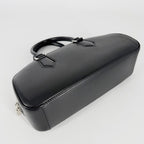 Louis Vuitton Handbag Jasmine Noir Epi Leather Black Silver — view 3