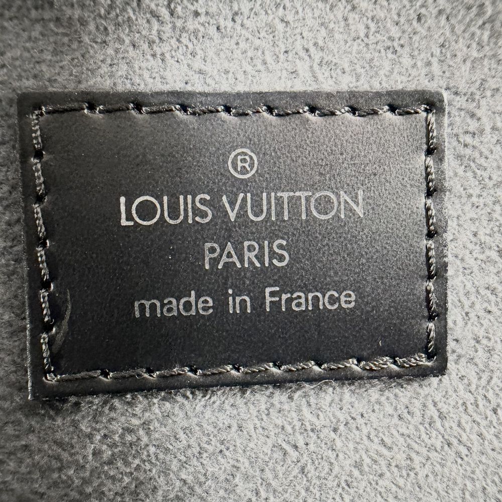 Louis Vuitton Handbag Jasmine Noir Epi Leather Black Silver — view 5