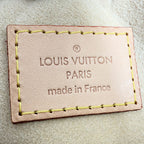 Louis Vuitton Handbag Manhattan PM Monogram Canvas Brown Gold — view 5