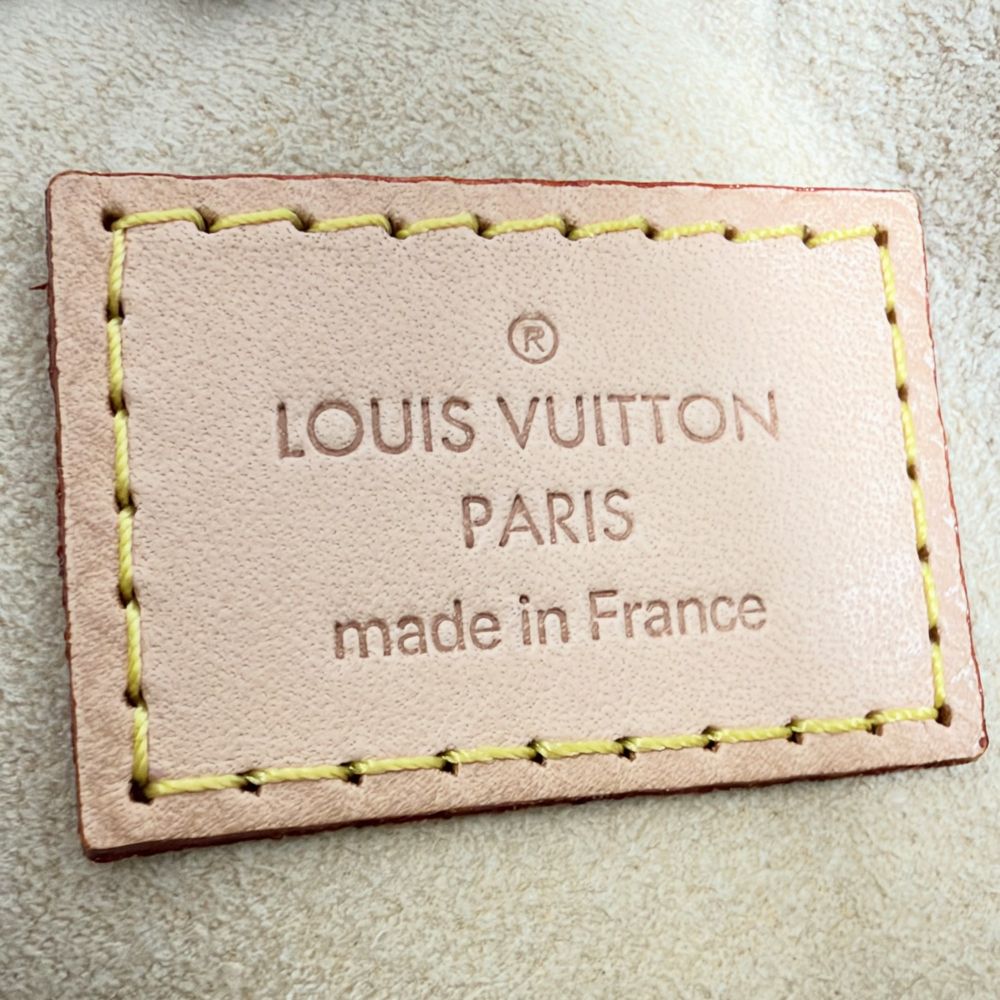 Louis Vuitton Handbag Manhattan PM Monogram Canvas Brown Gold — view 5