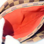 Louis Vuitton Shoulder Bag Damier Canvas Brown Gold — view 4