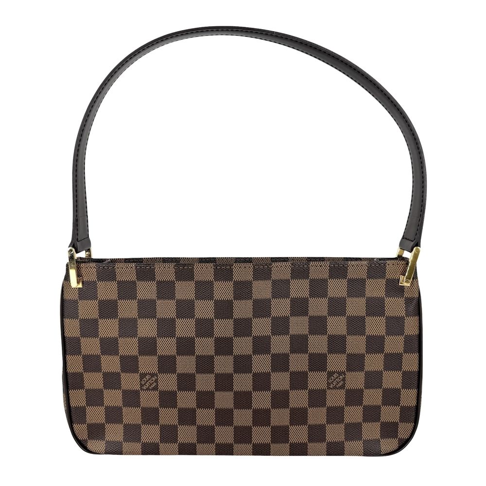 Louis Vuitton Shoulder Bag Damier Canvas Brown Gold — view 2