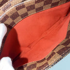Louis Vuitton Shoulder Bag Damier Canvas Brown Gold — view 5
