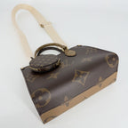 Louis Vuitton 2-Way Monogram Reverse On The Go PM Shoulder Bag Crossbody Canvas — view 3