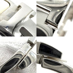 Hermes Bangle Clic H Bracelet Off White Silver — view 5