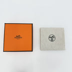 Hermes Bangle Clic H Bracelet Off White Silver — view 6