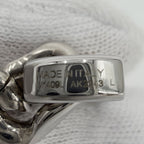 Louis Vuitton Bracelet Monogram LV Mosaic L Metal Silver — view 3