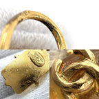 Chanel Earrings CC Logo Swing 99P Gold — view 5