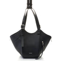 Loewe Hammock Flip Black Leather Shoulder Bag
