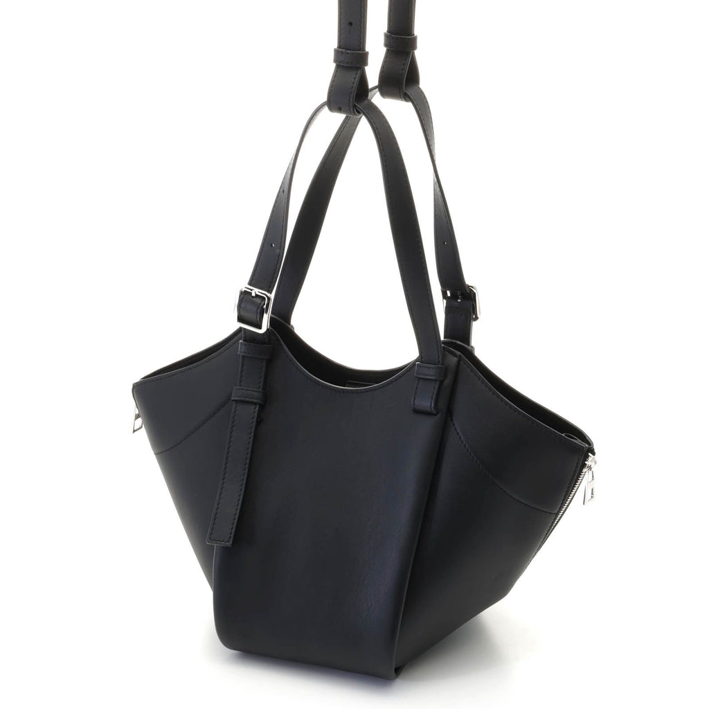Loewe Hammock Flip Black Leather Shoulder Bag — view 2